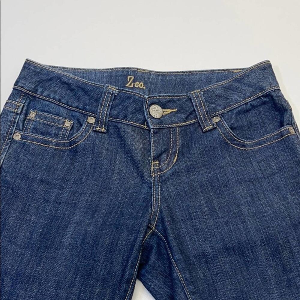 ZCO Women’s 5S (juniors) Bootcut Blue Jeans
